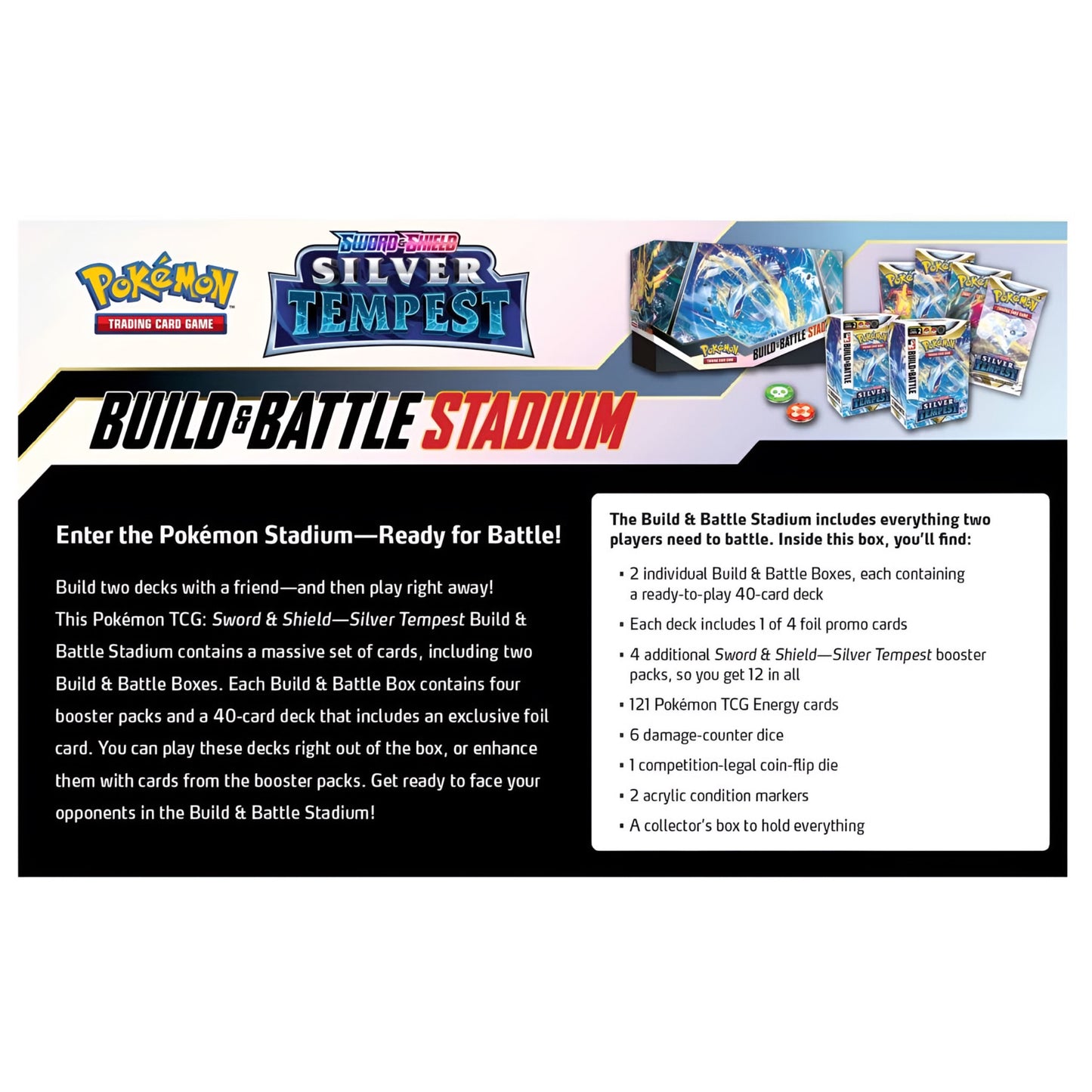 Silver Tempest Build & Battle Stadium