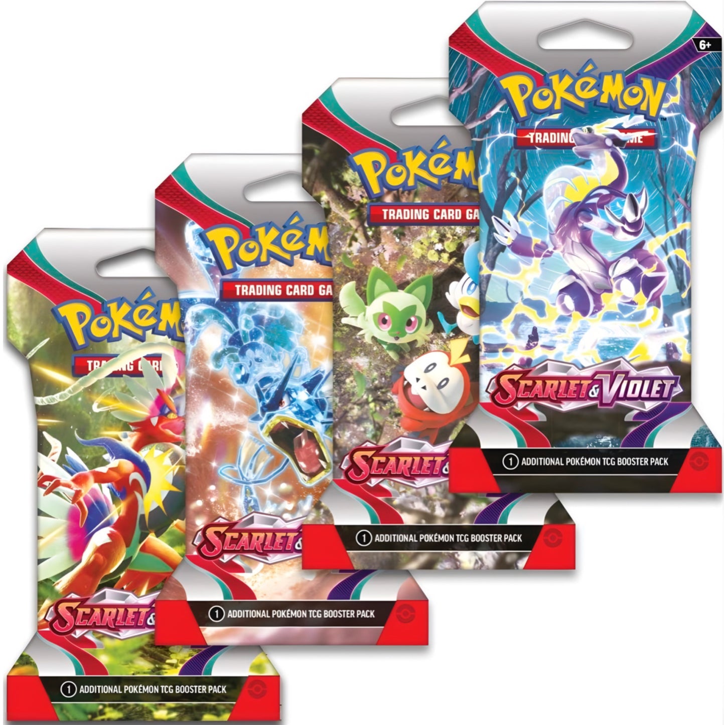 Scarlet & Violet Sleeved Booster Pack