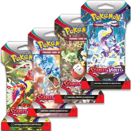 Scarlet & Violet Sleeved Booster Pack