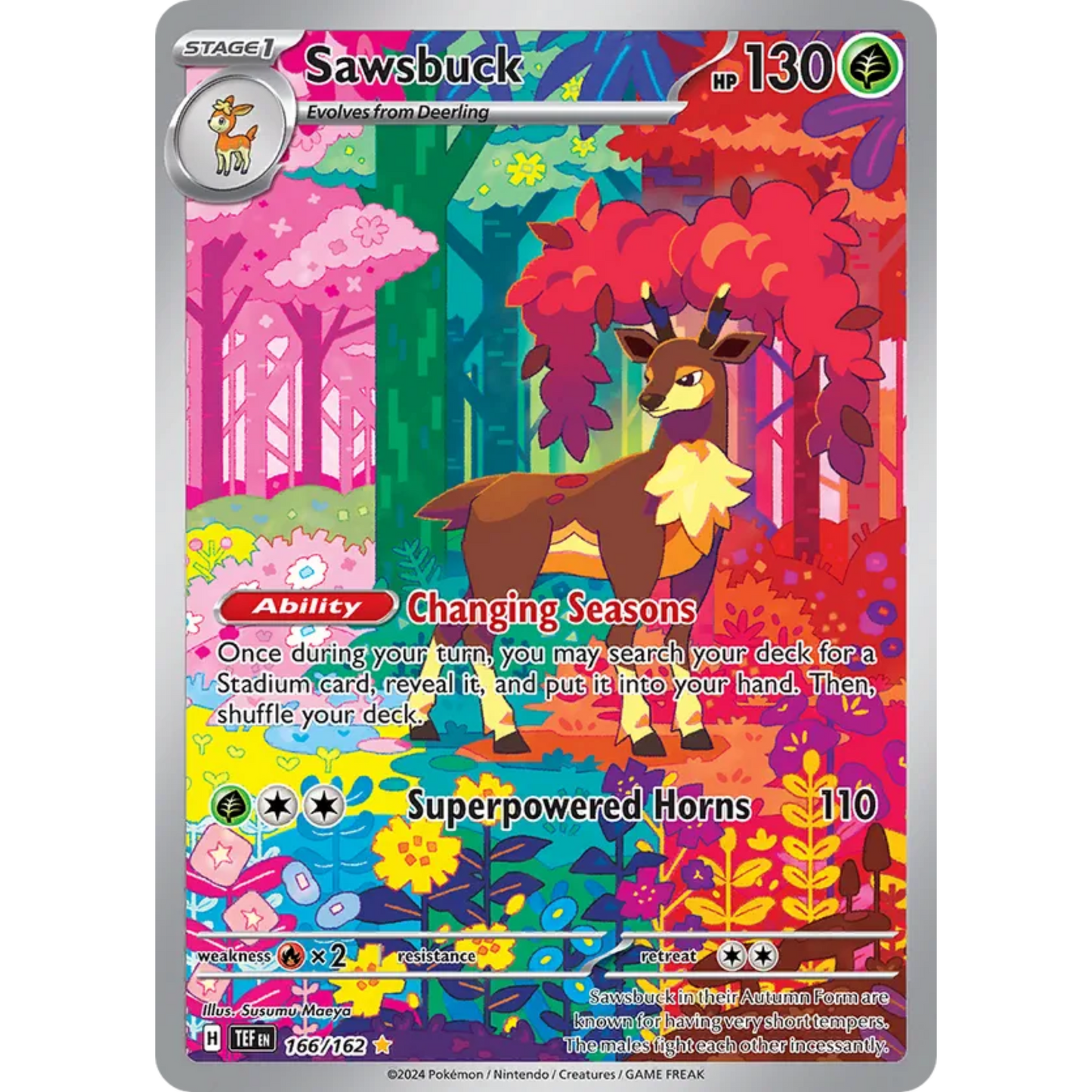 Sawsbuck 166/162