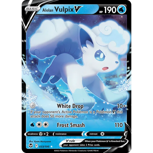 Alolan Vulpix V 33/195