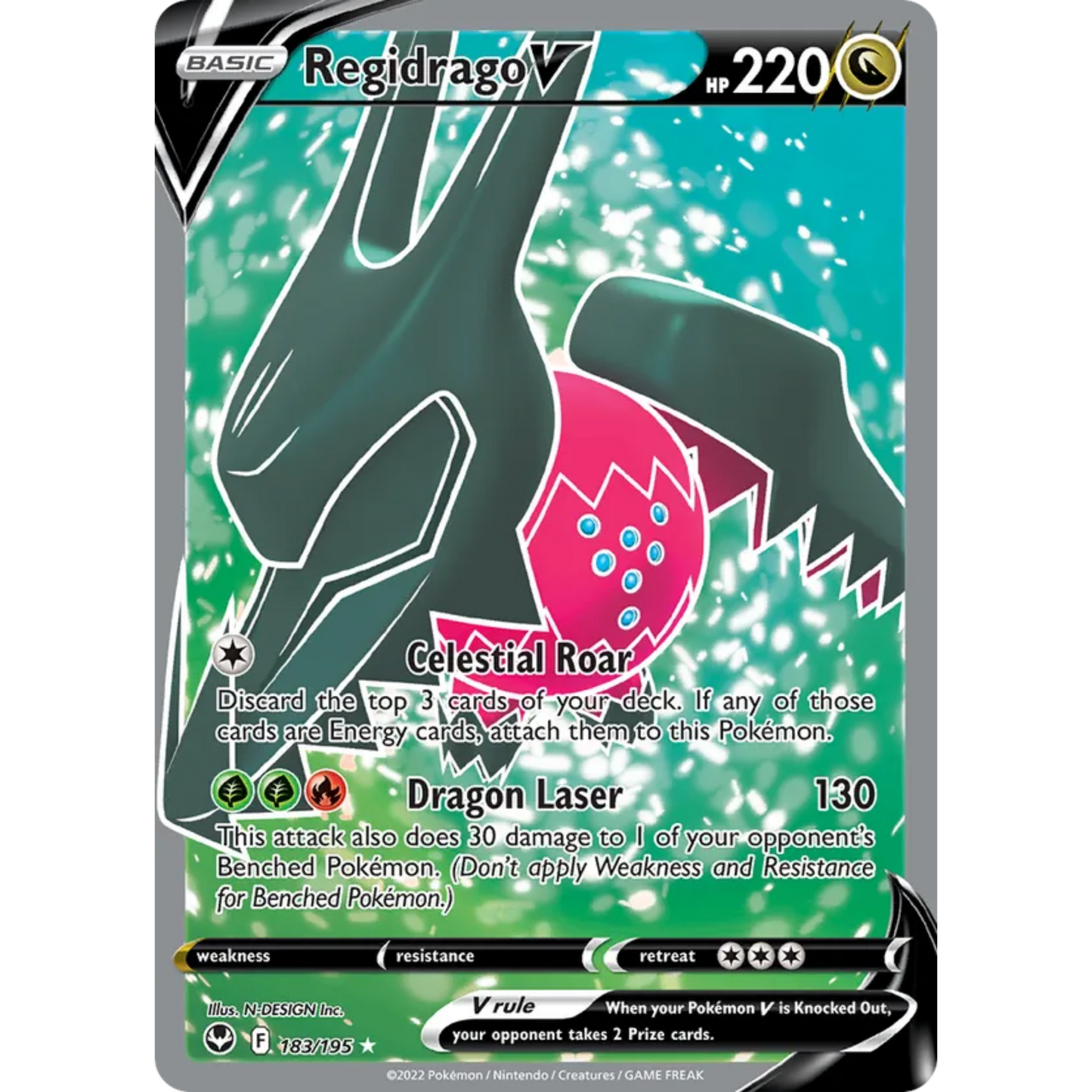 Regidrago V (Full Art) 183/195