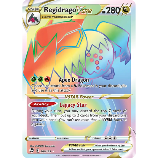 Regidrago VSTAR (Secret) 201/195