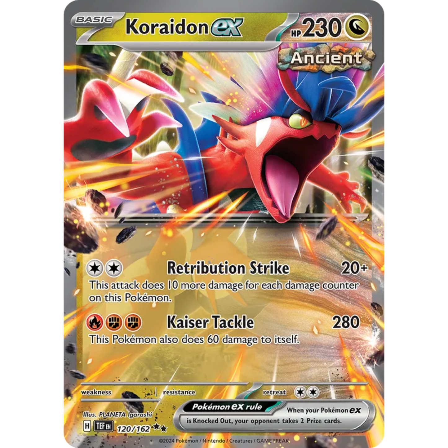 Koraidon ex 120/162