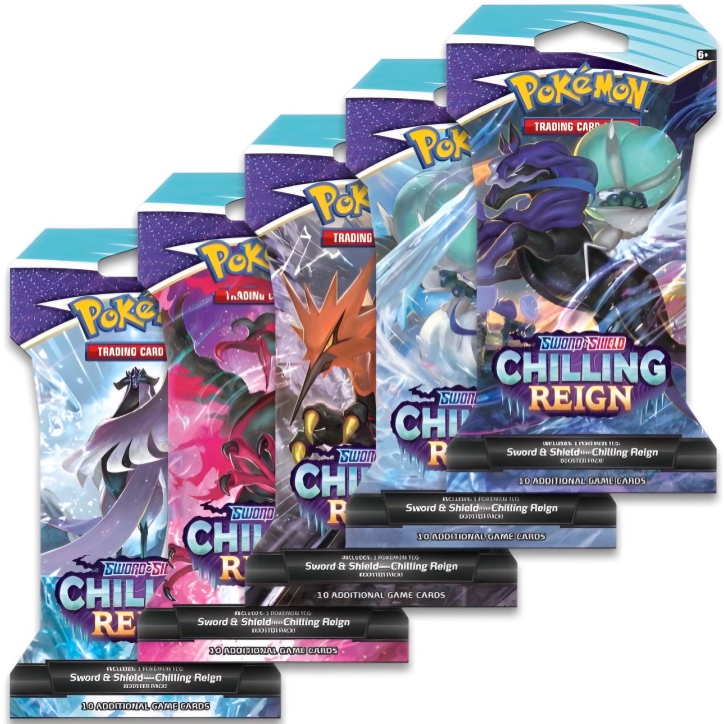 Chilling Reign Sleeved Booster Pack
