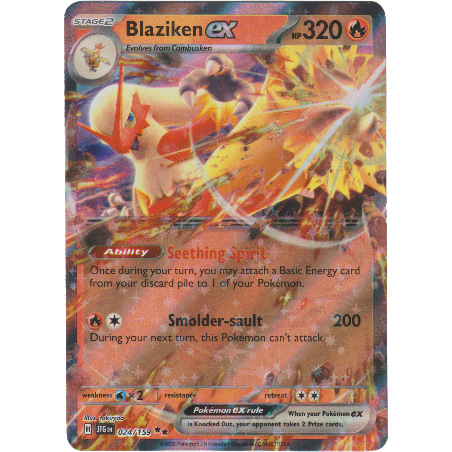Blaziken ex 024/159