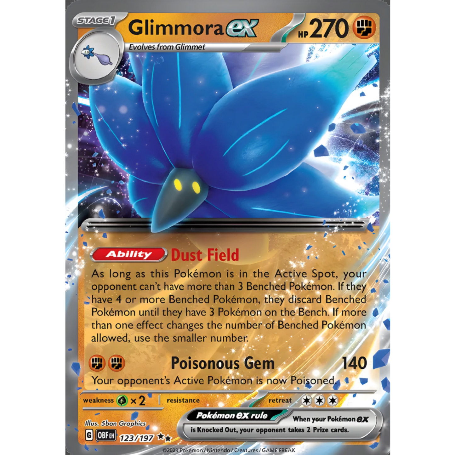 Glimmora ex 123/197