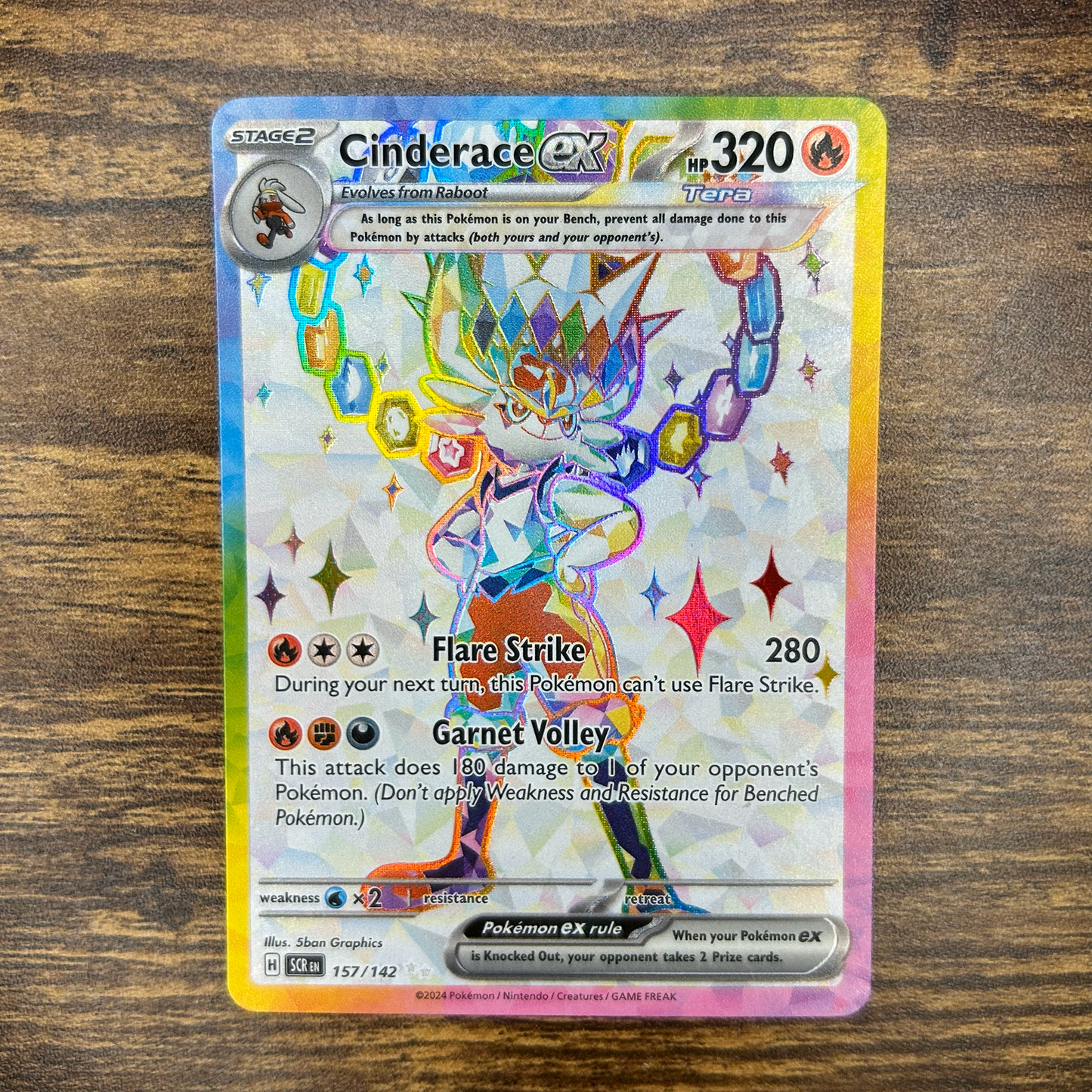 Cinderace ex 157/142