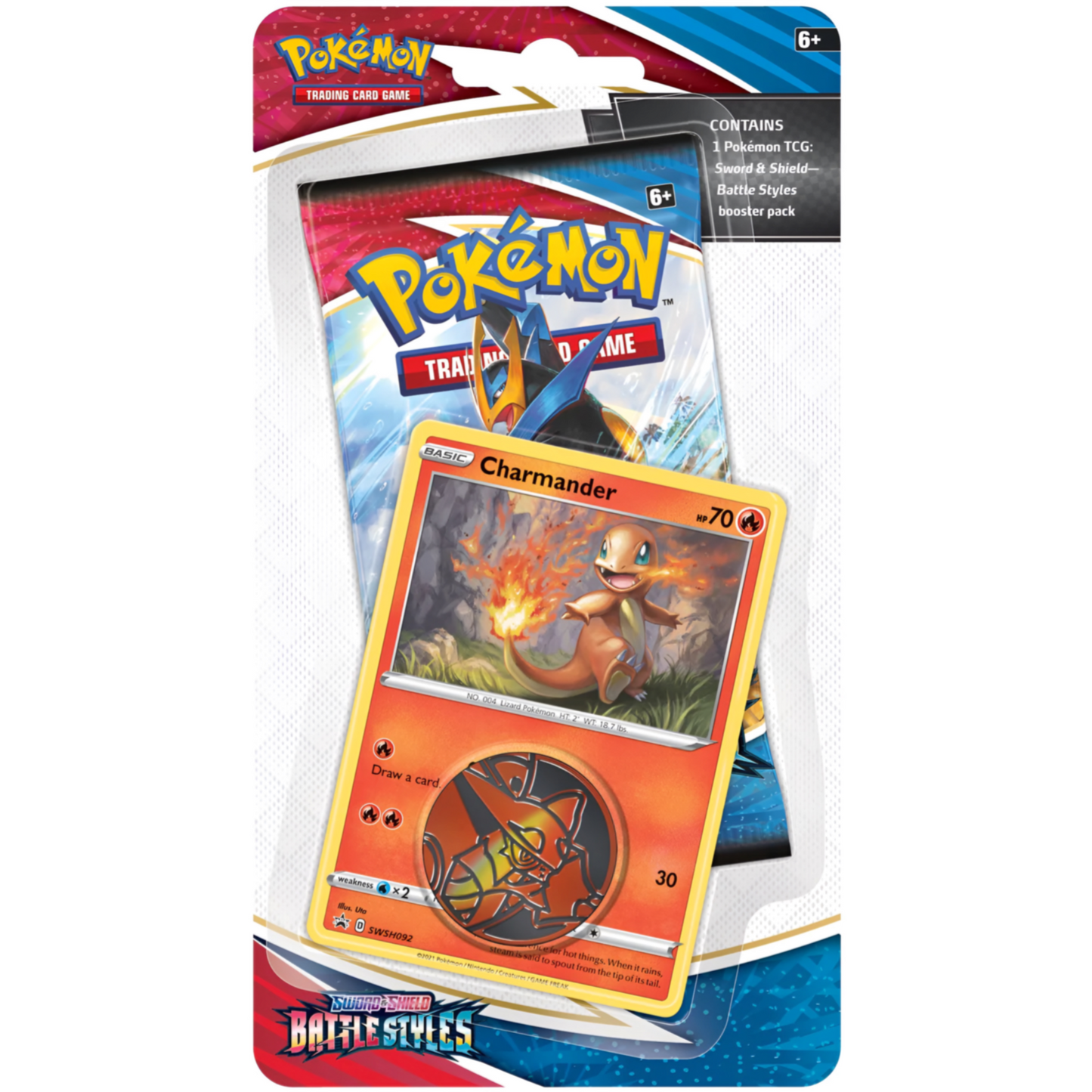 Battle Styles Single Pack Blister (Charmander Promo)