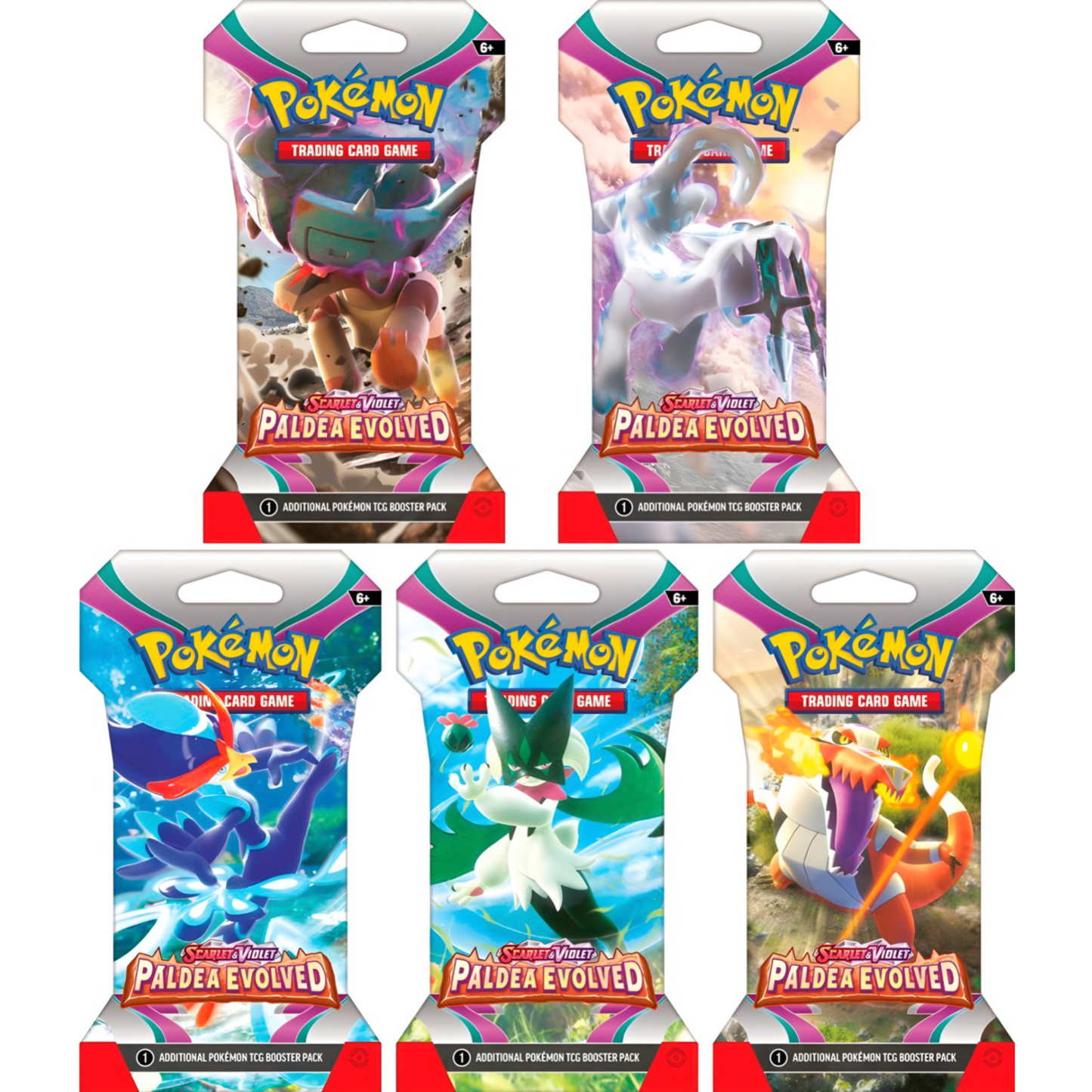 Paldea Evolved Sleeved Booster Pack