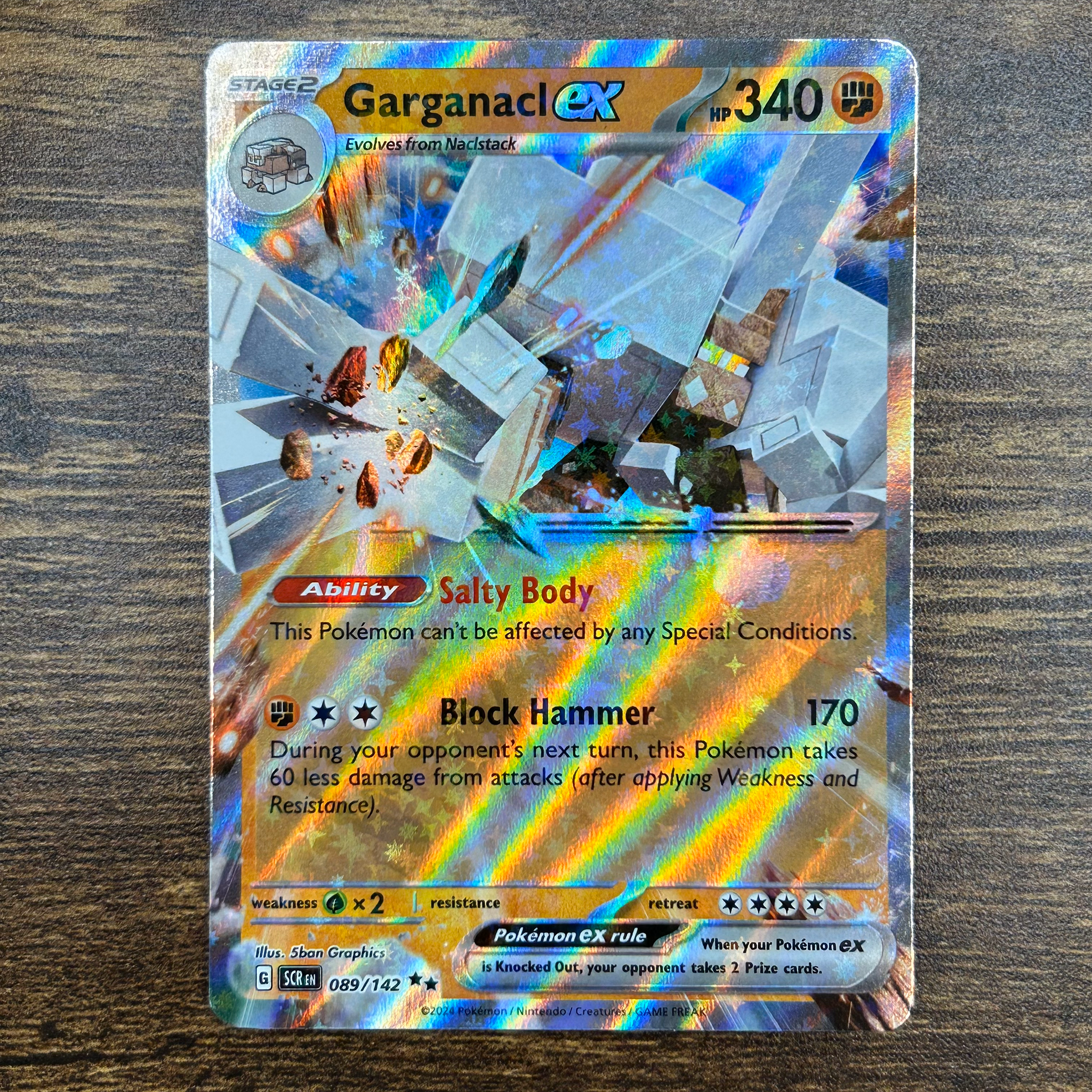 Garganacl ex 89/142 Kooky Collectibles Garganacl ex 89/142 Kooky Collectibles