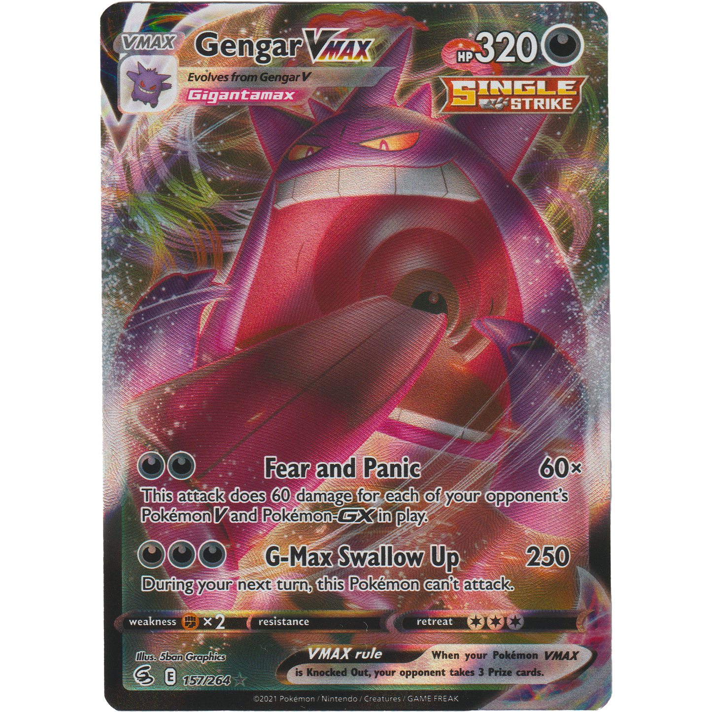 Gengar VMAX 157/264