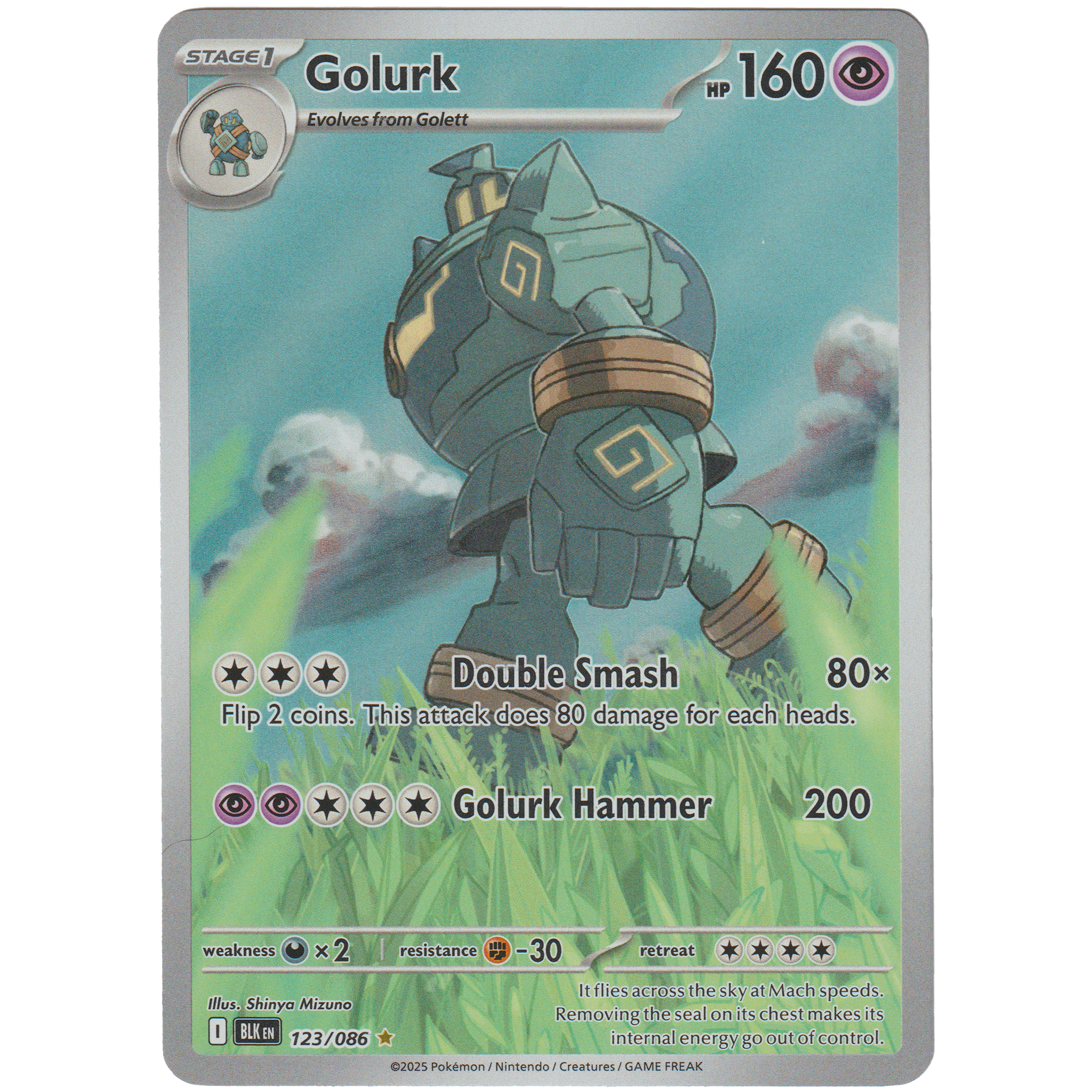 Golurk 123/86 – Kooky Collectibles