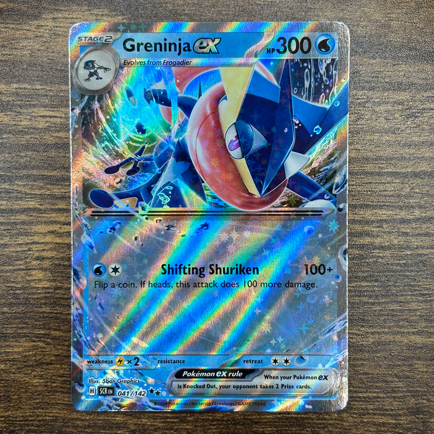 Greninja ex 41/142
