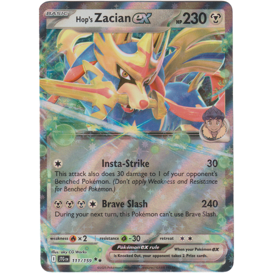 Hop's Zacian ex 111/159
