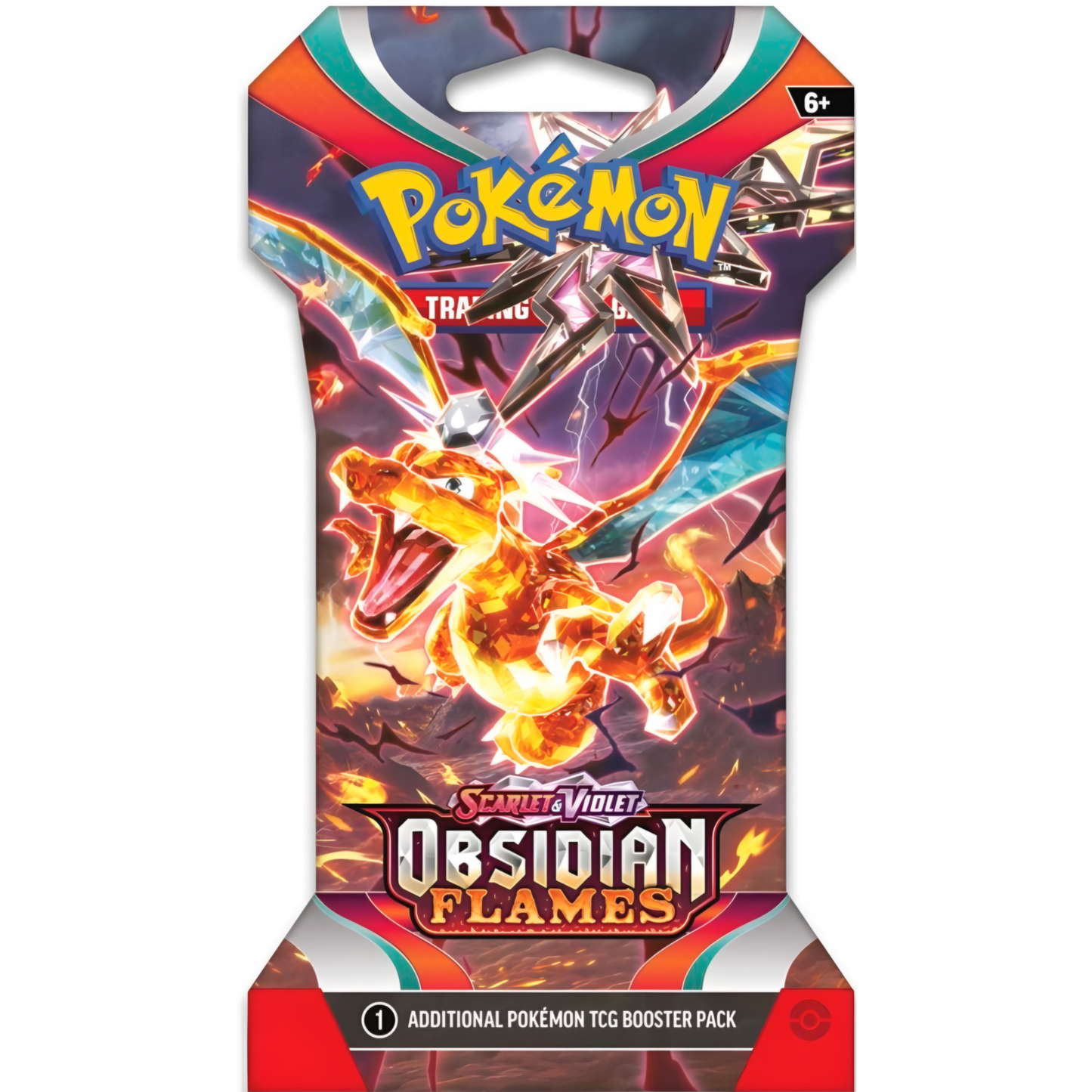Obsidian Flames Sleeved Booster Pack