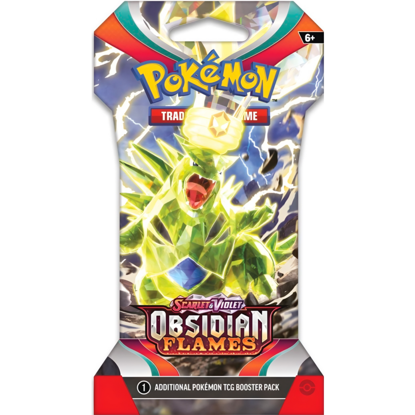 Obsidian Flames Sleeved Booster Pack
