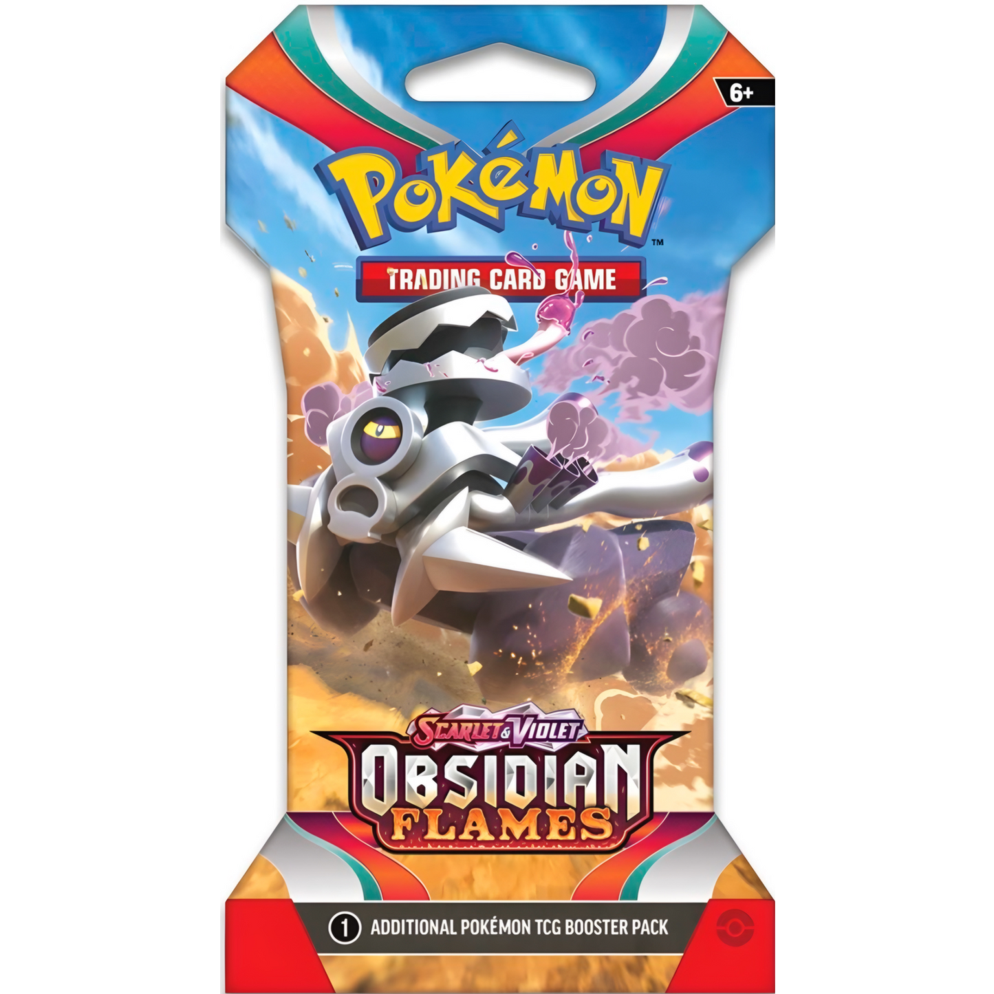 Obsidian Flames Sleeved Booster Pack