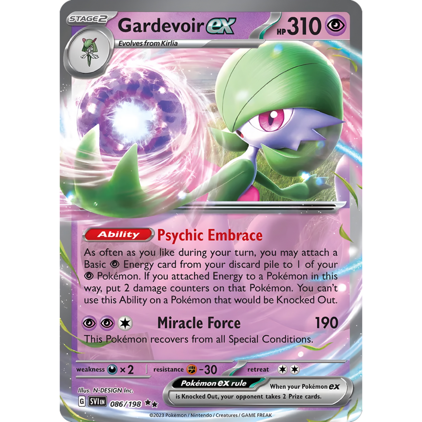 Gardevoir ex 86/198