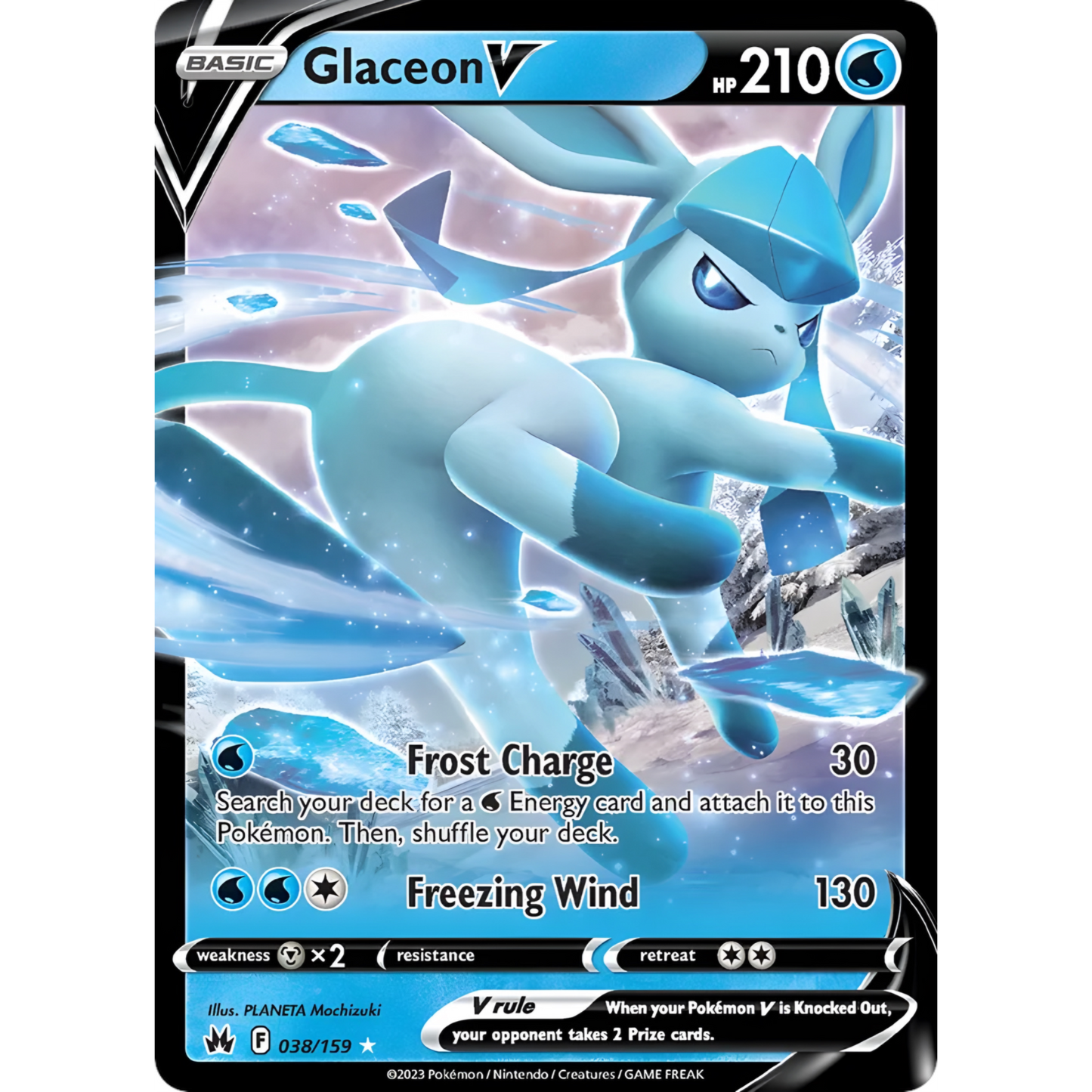 Glaceon V 38/159