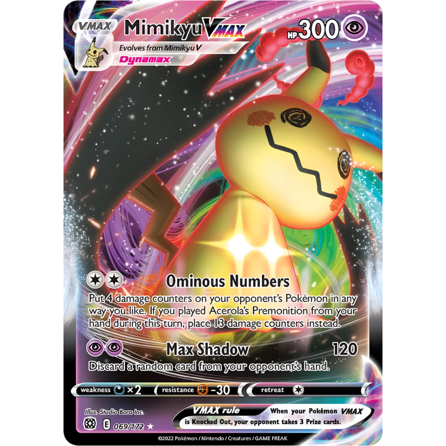 Mimikyu VMAX 69/172