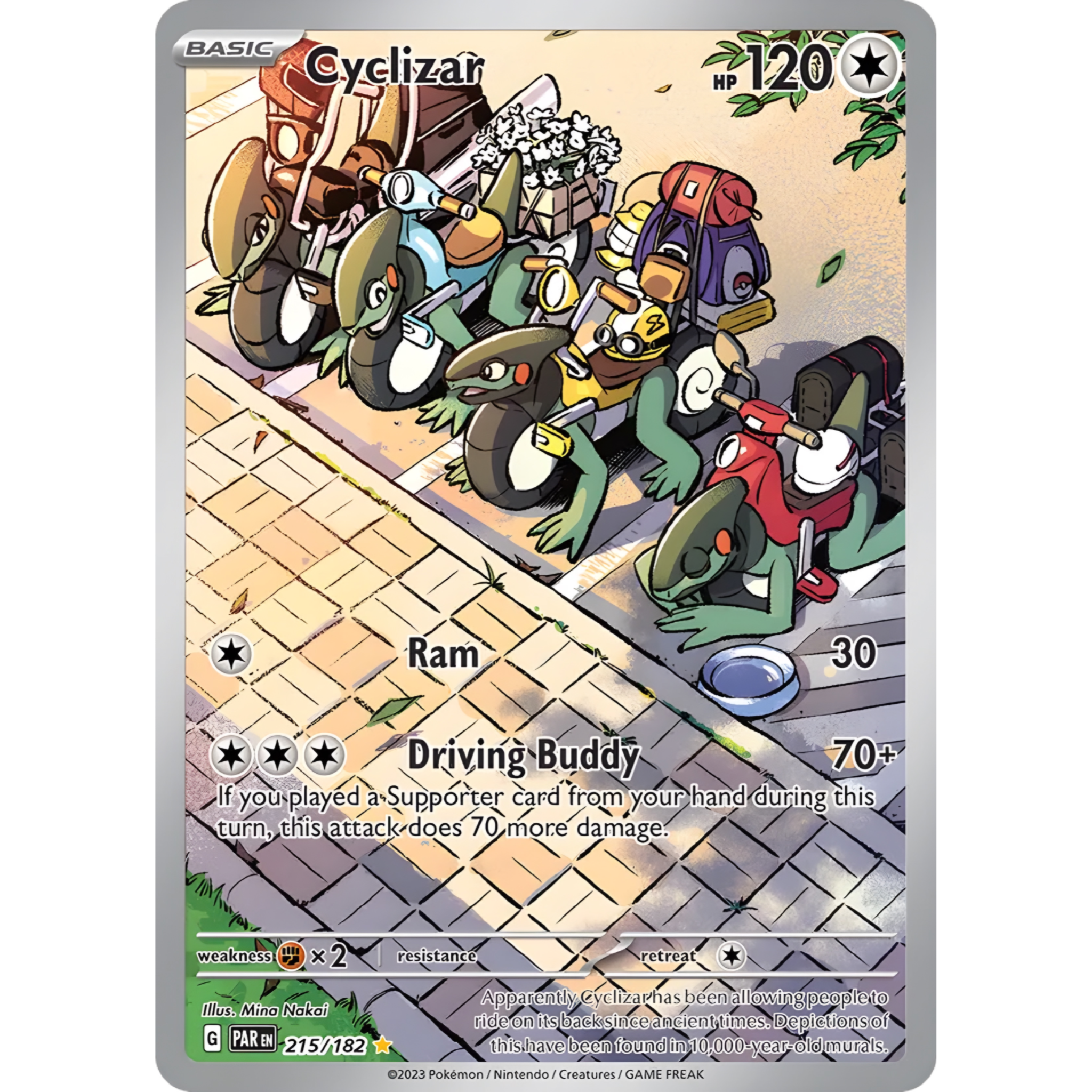 cyclizar pokemon card value #163 Prices | Scarlet & Violet this attack does 70 more damage. Cyclizar Reverse Holo (157) 2023