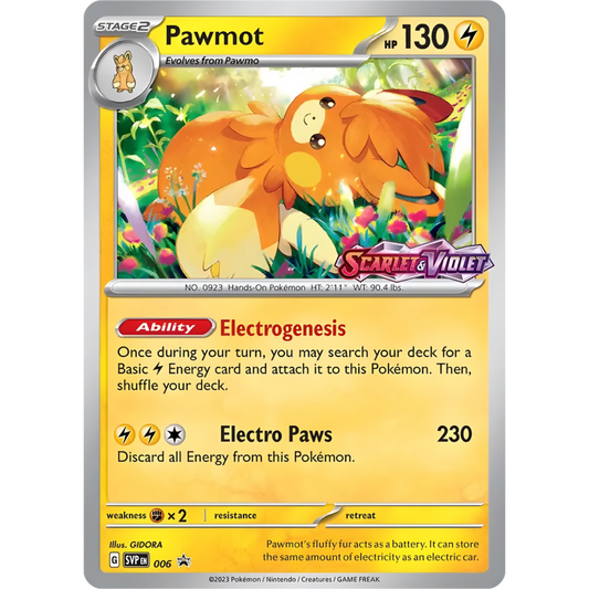 Pawmot SV6 Black Star Promo