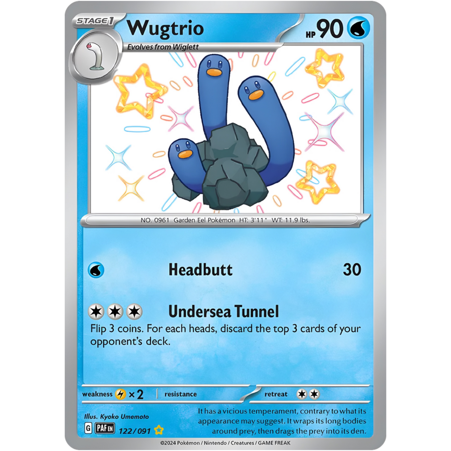 Wugtrio 122/091