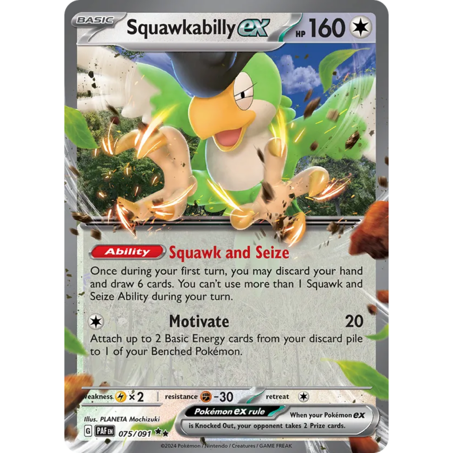 Squawkabilly ex 75/91