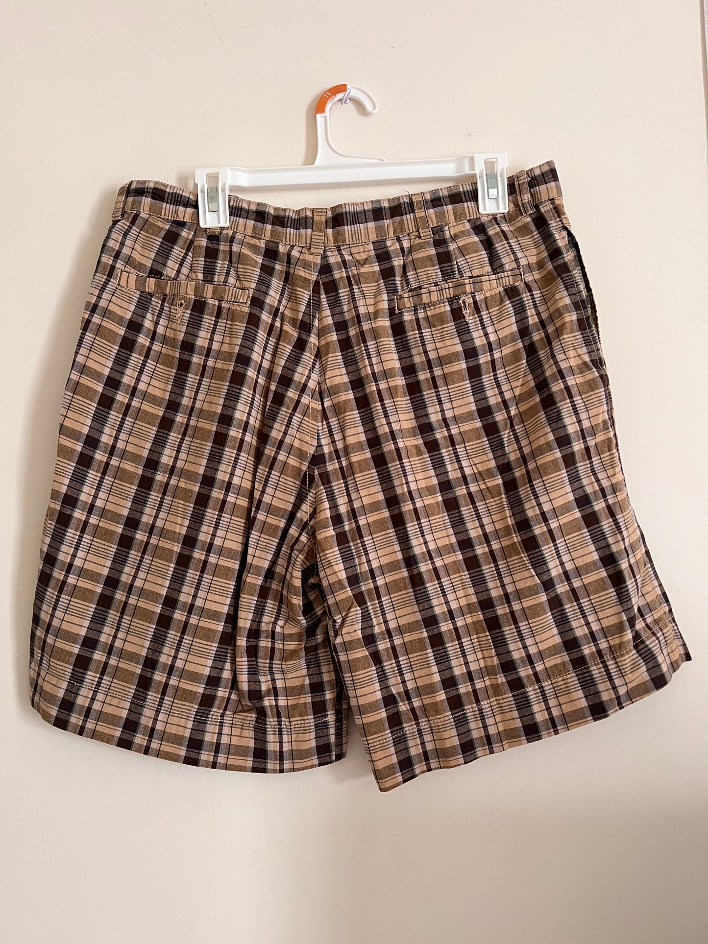 Brown Dad Shorts