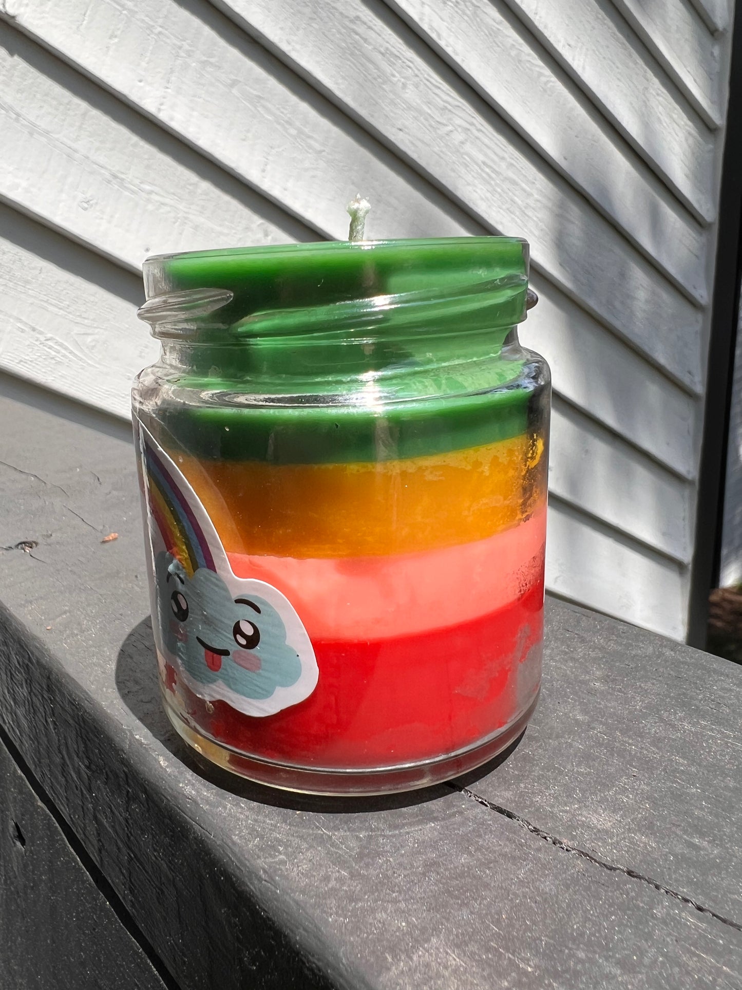 Rainbow Candle