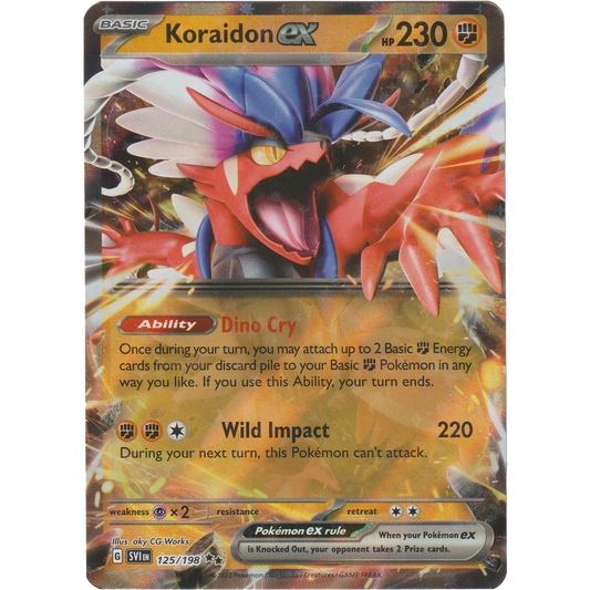 Koraidon ex 125/198