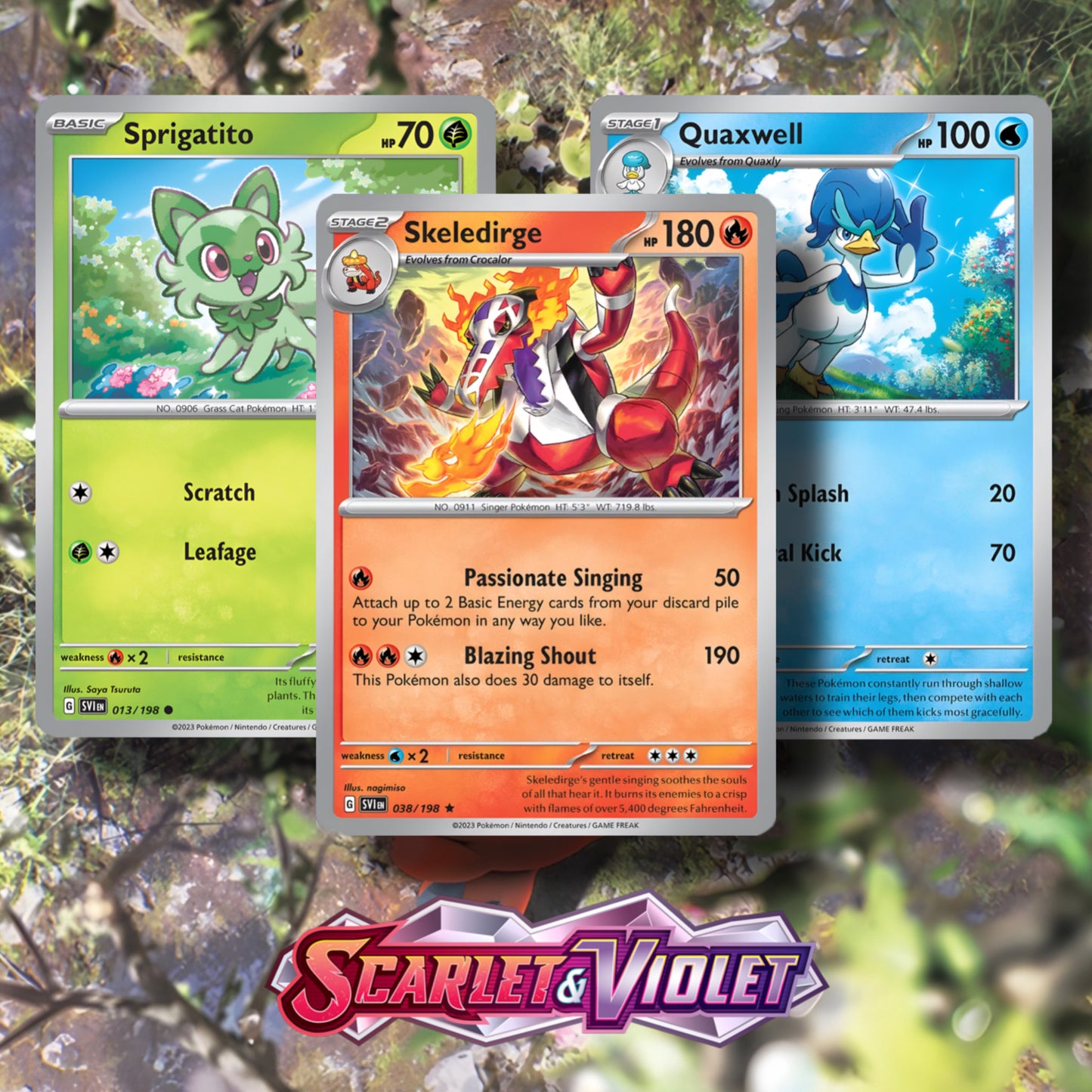 Scarlet & Violet Bulk Cards (Flittle-Meditite)