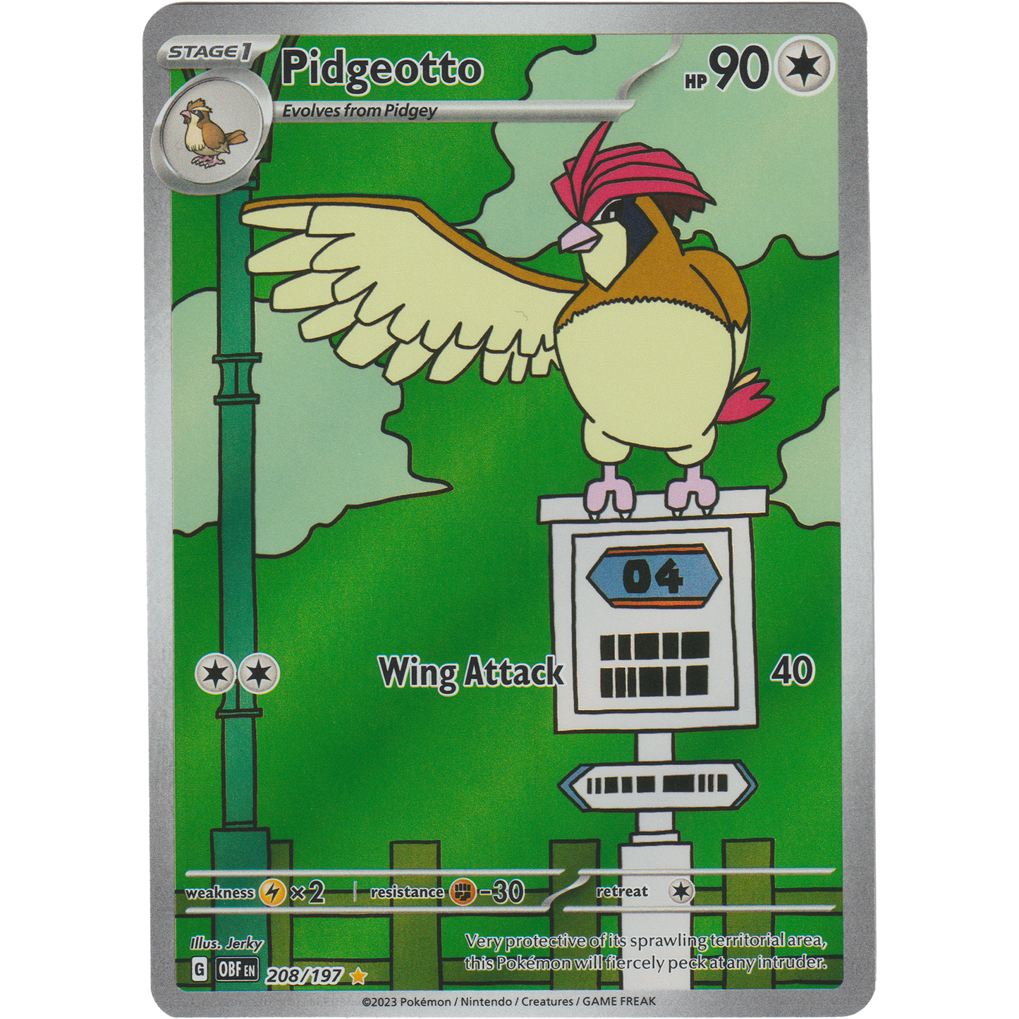 Pidgeotto 208/197