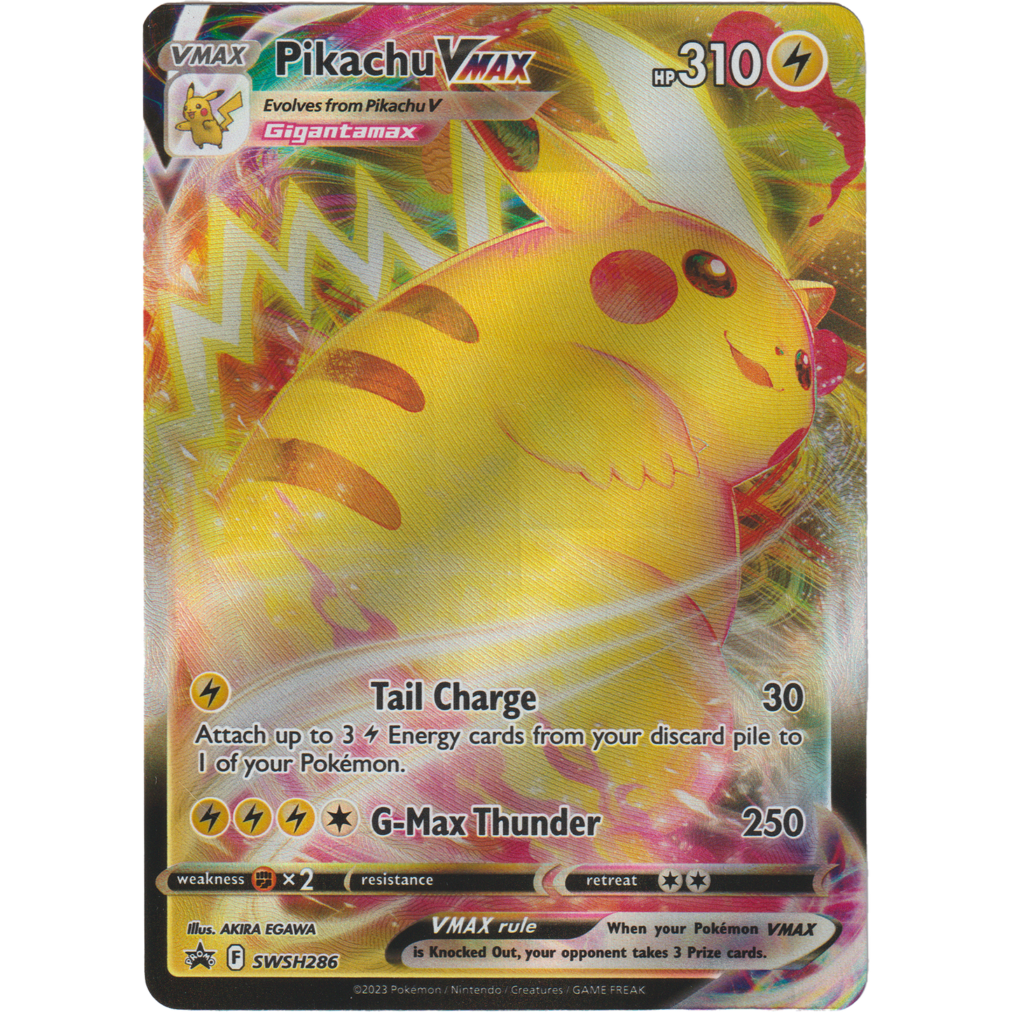 Pikachu VMAX SWSH286
