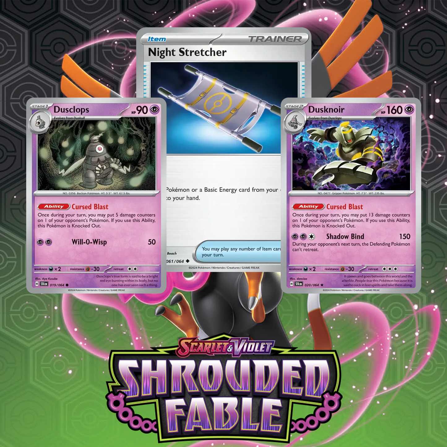 Shrouded Fable Bulk Cards (Weavile-Zubat)