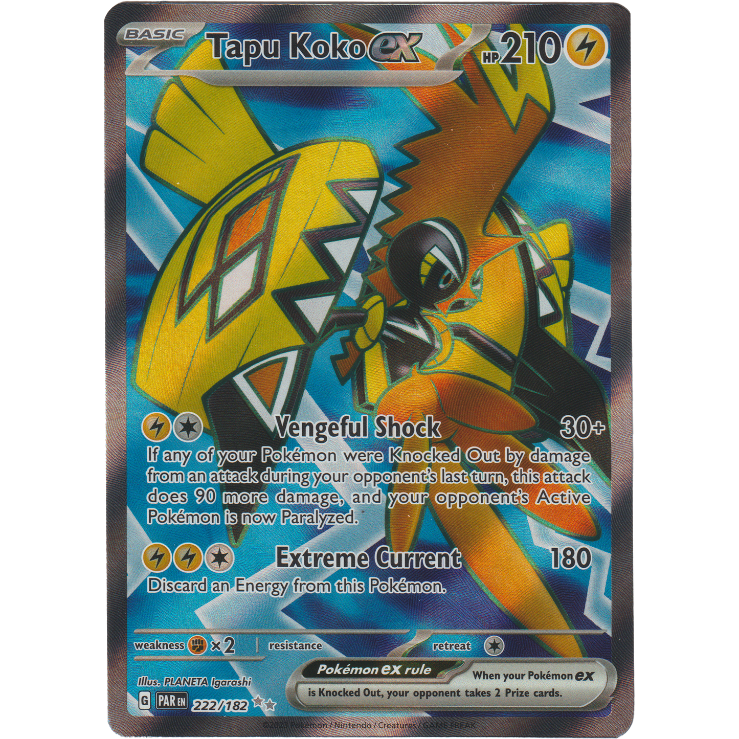 Tapu Koko ex 222/182