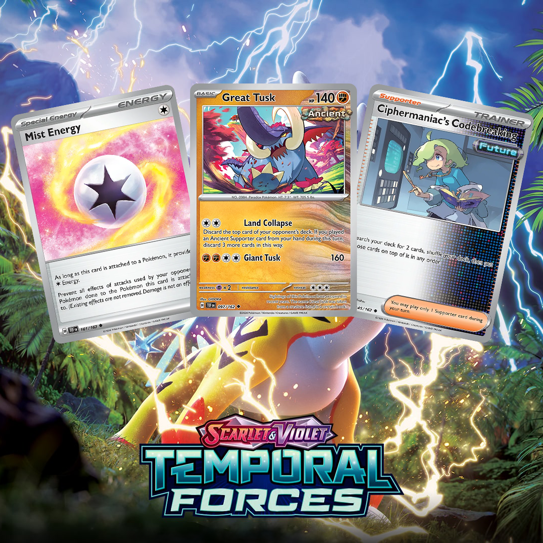 pokemon temporal forces top cards Temporal Forces Bulk Cards (Golett-Ponyta) – Kooky Collectibles
