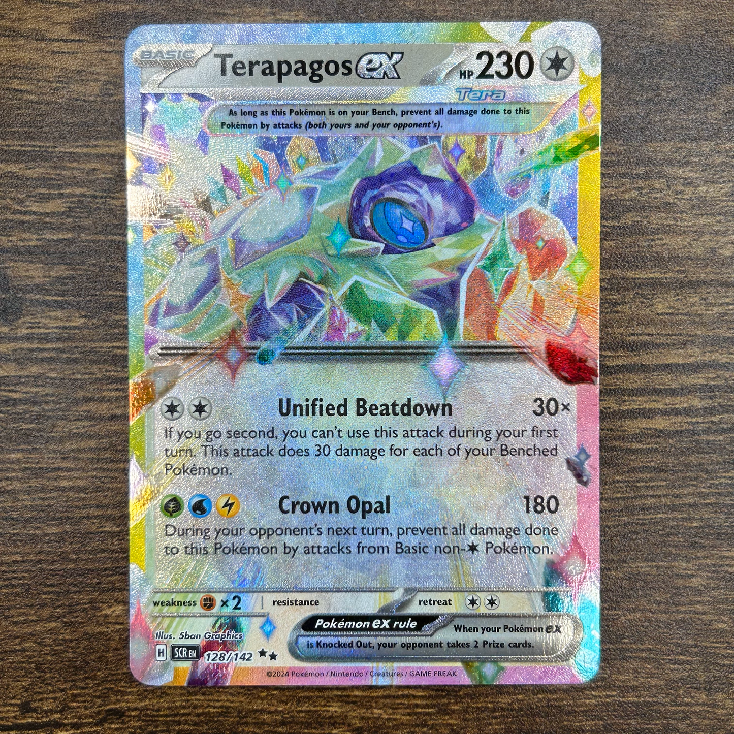 Terapagos ex 128/142