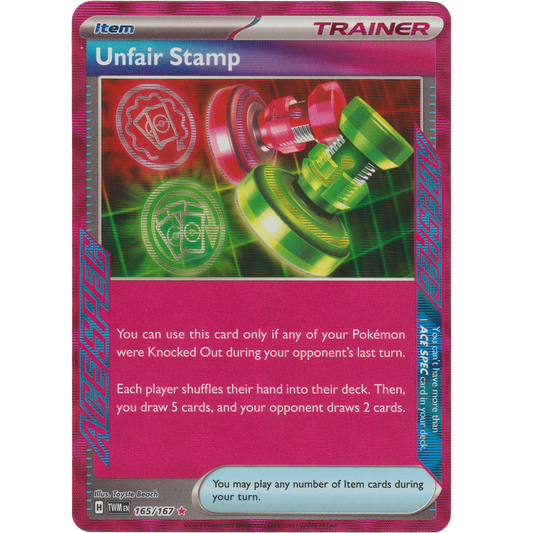 Unfair Stamp 165/167
