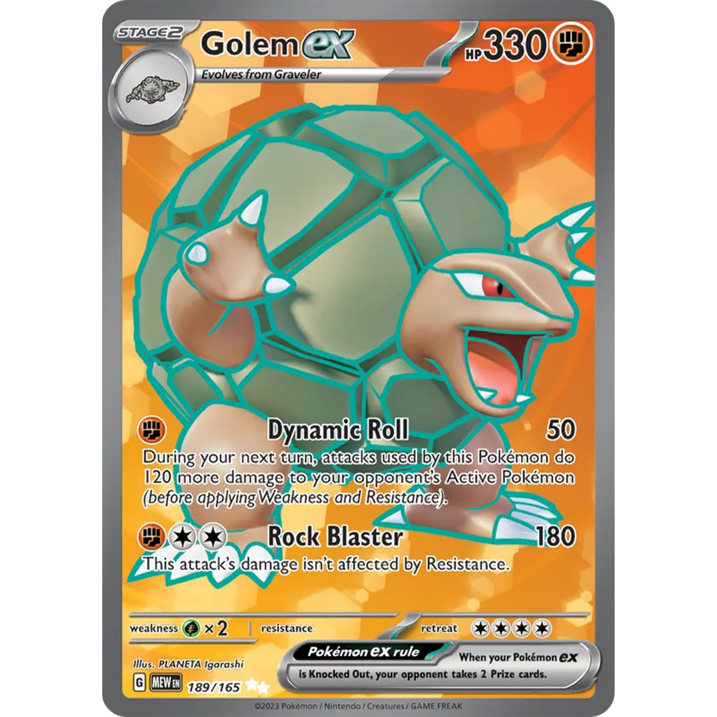 Golem ex 189/165