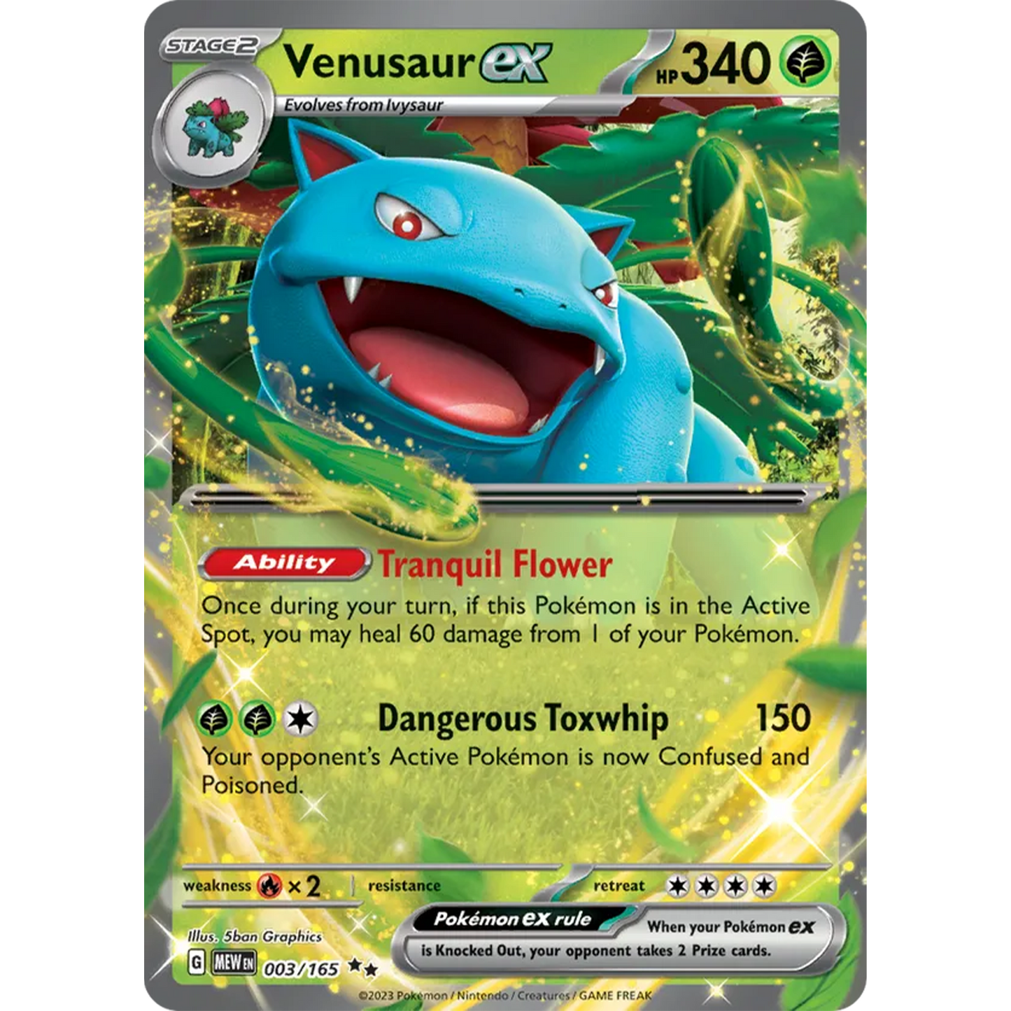 Venusaur ex 3/165