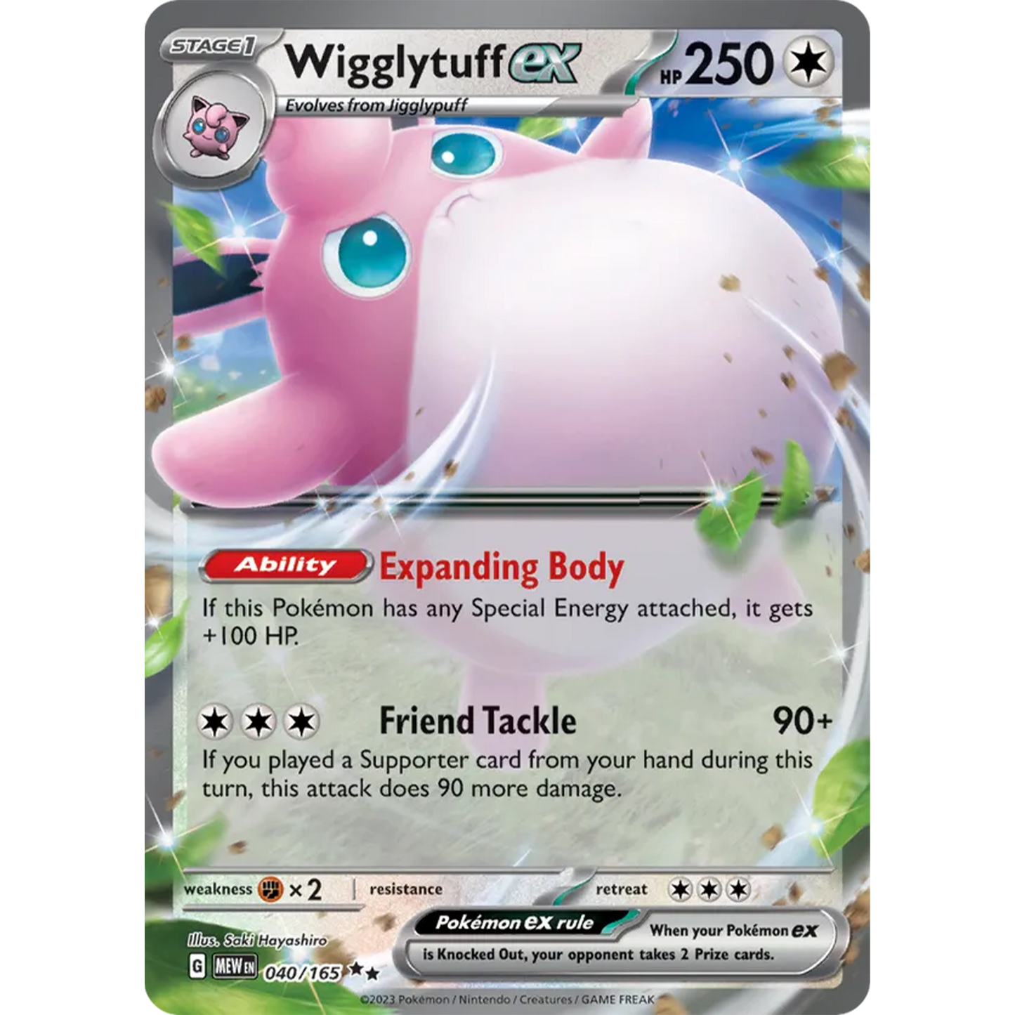 Wigglytuff ex 40/165