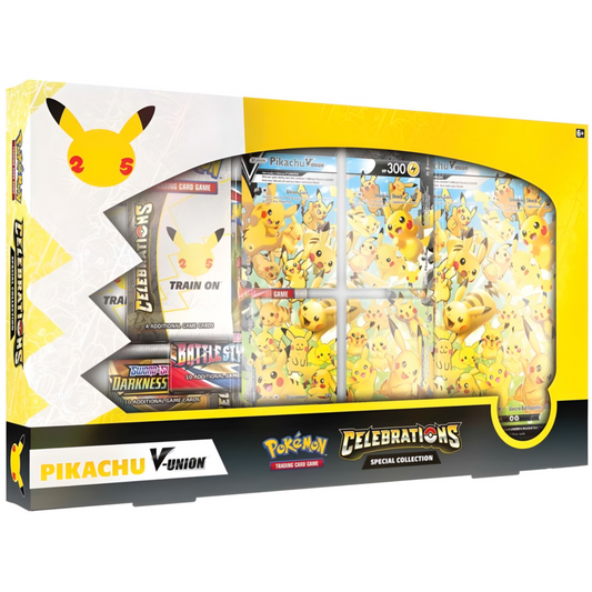 Celebrations Pikachu V-Union Special Collection Box