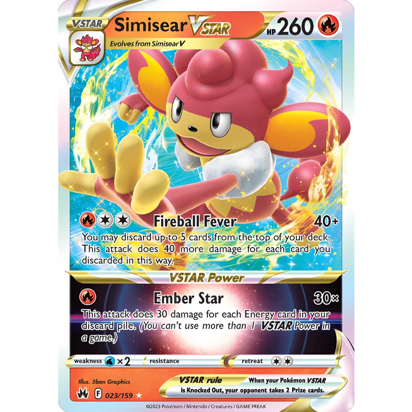 Simisear VSTAR 23/159
