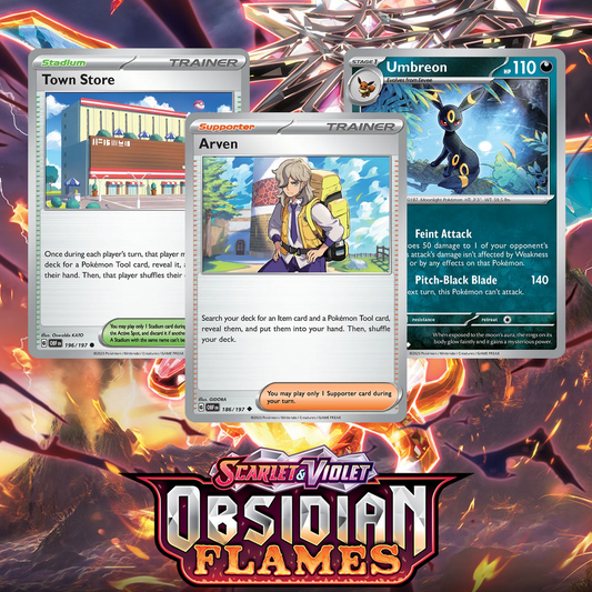 Obsidian Flames Bulk Cards (Eelektrik-Masquerain)
