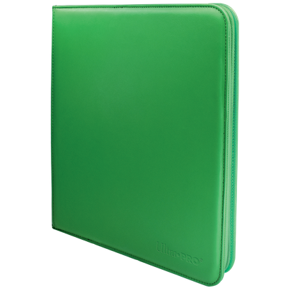 Vivid Green 12-Pocket Zippered PRO-Binder