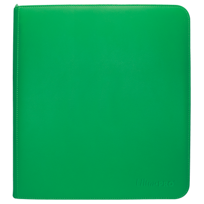 Vivid Green 12-Pocket Zippered PRO-Binder