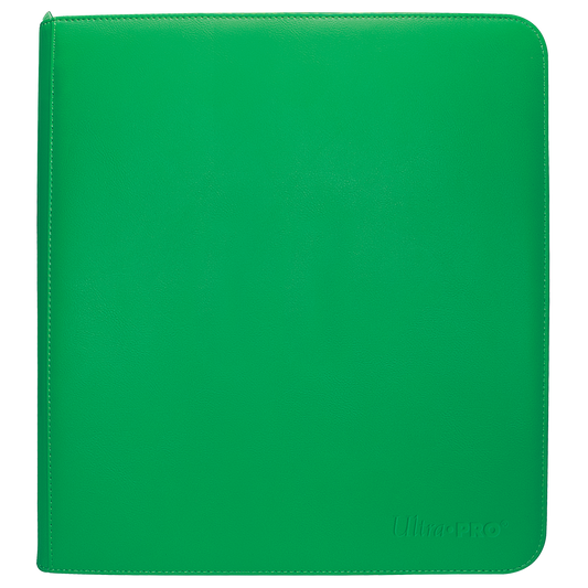 Vivid Green 12-Pocket Zippered PRO-Binder