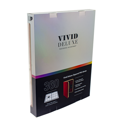 Vivid Deluxe 9-Pocket Zippered PRO-BINDER®